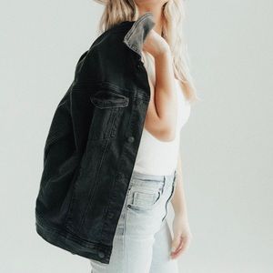 Carly Jean Los Angeles Black Hunter Jacket